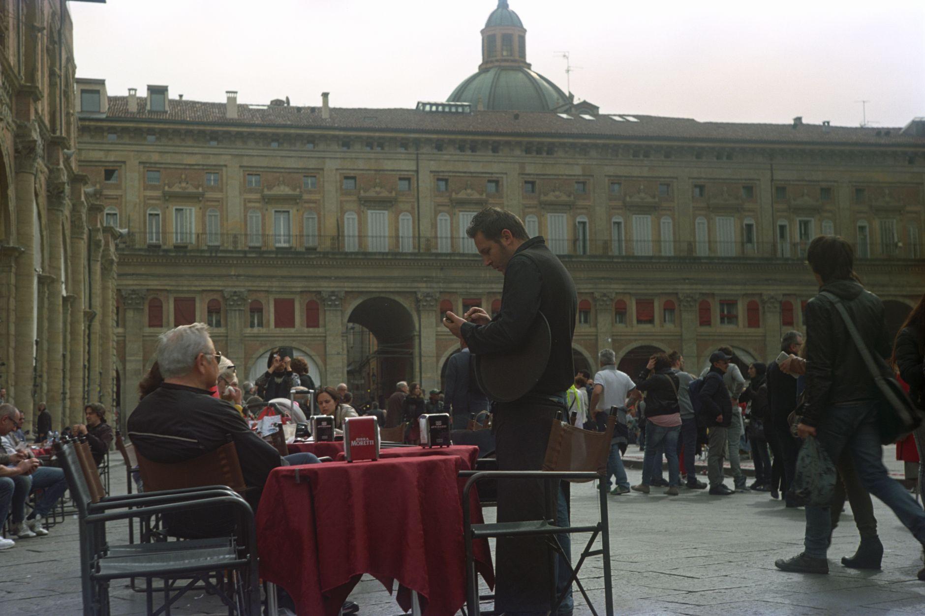 Piazza Maggiore, Italy